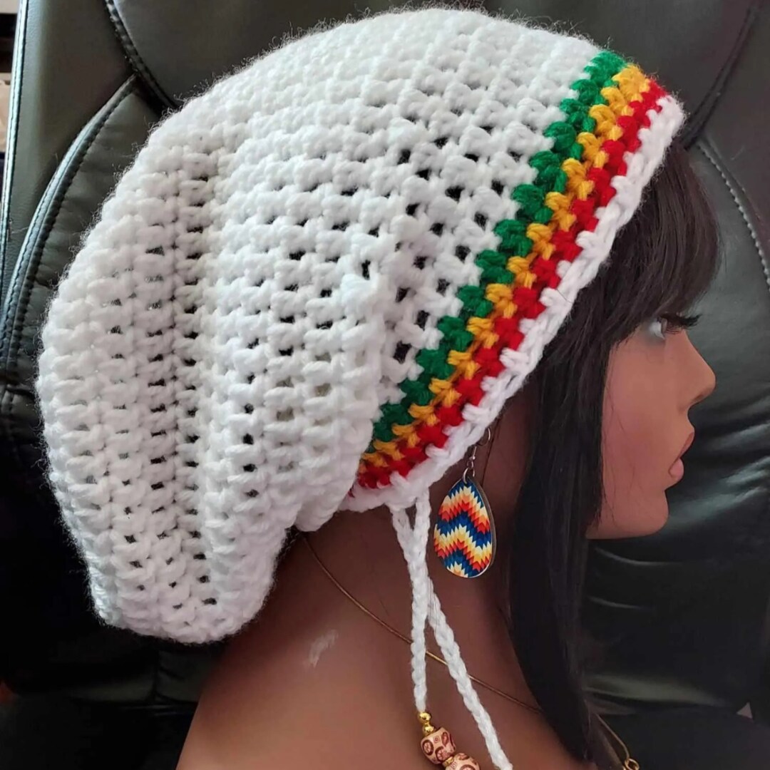 Hat Pattern Rasta Cap Crochet Bob Marley Rasta Hat Bob Marley